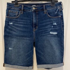 Old Navy High Rise Bermuda Shorts